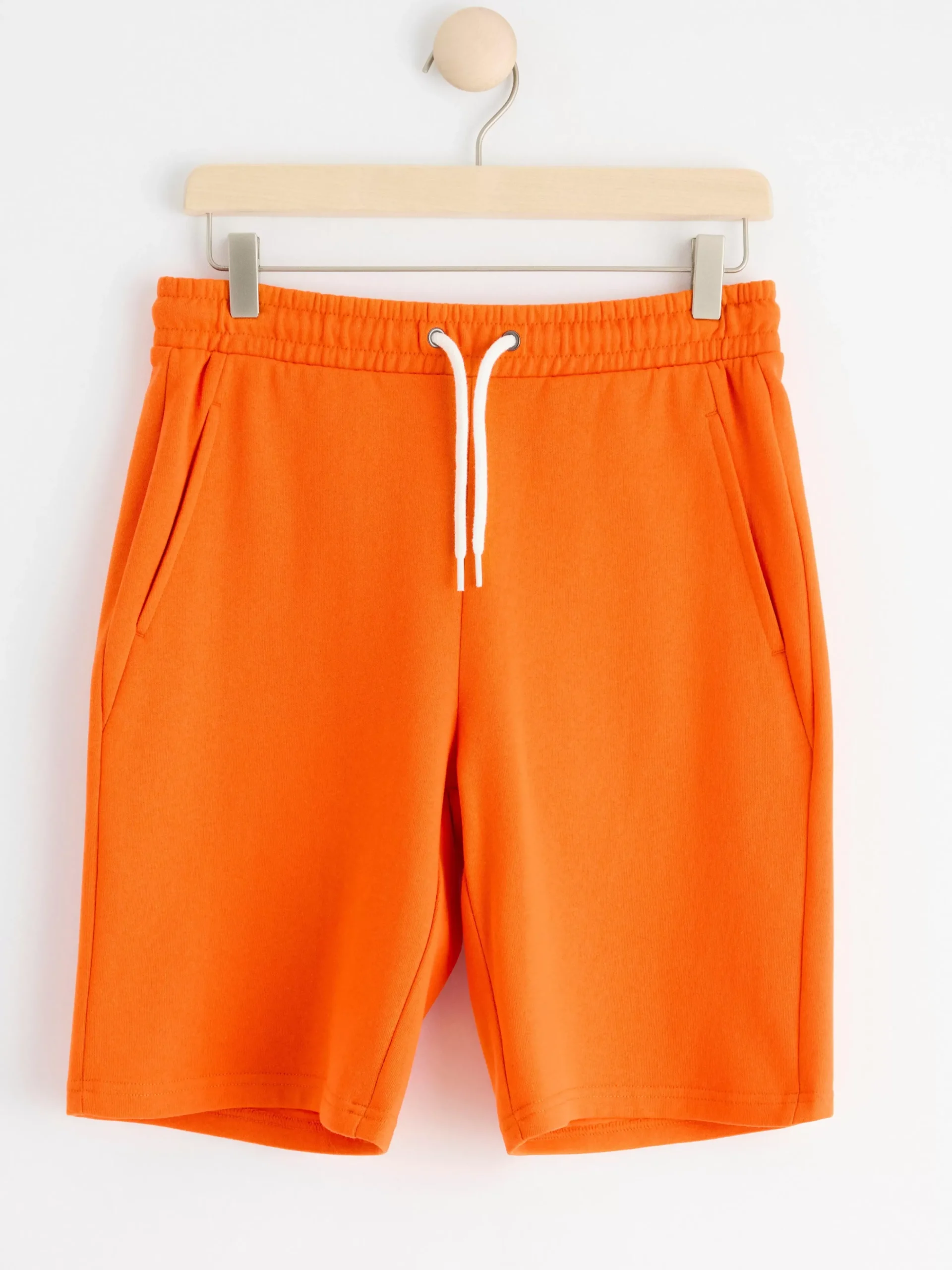Byxor & Leggings>Lindex Vida Trikashorts Med Borstad Insida Orange