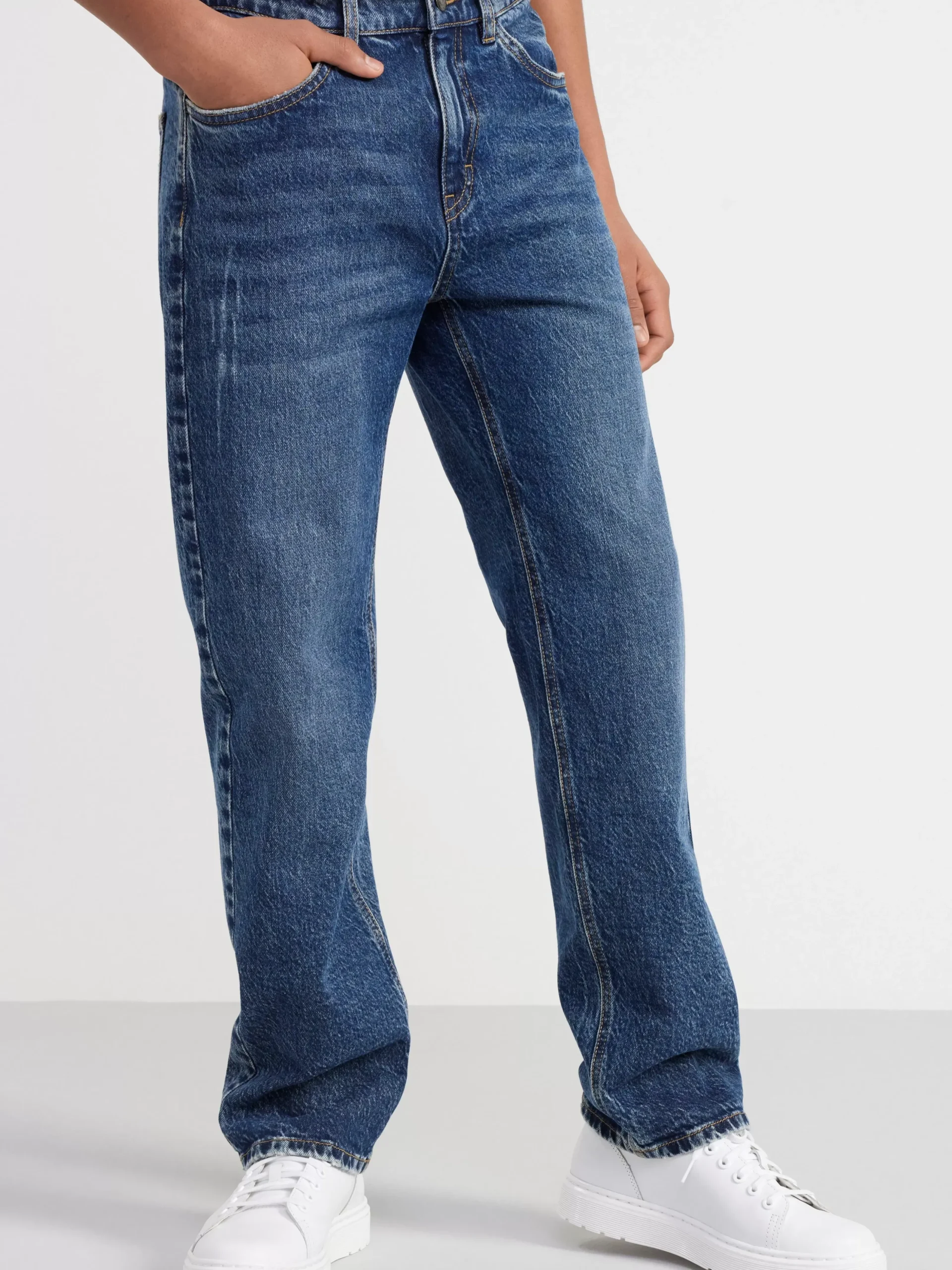 Jeans>Lindex Vilgot Regular Waist Jeans Med Raka, Vida Ben Denim