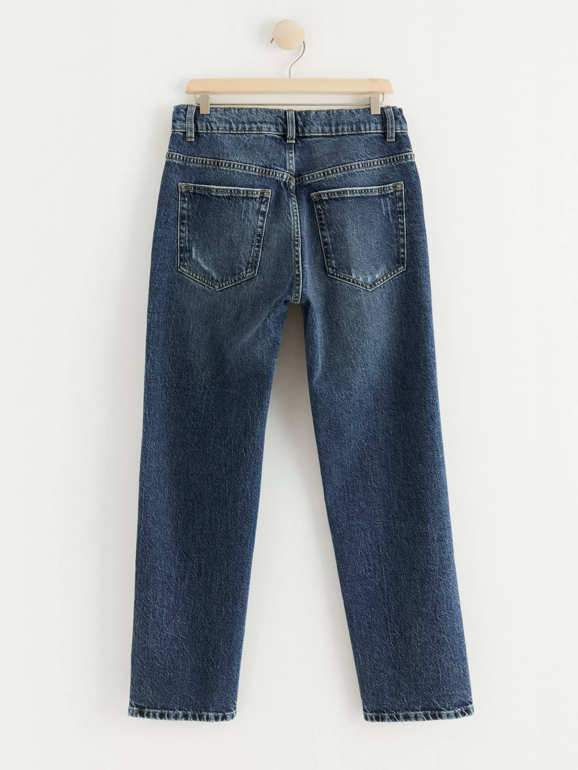 Jeans>Lindex Vilgot Regular Waist Jeans Med Raka, Vida Ben Denim