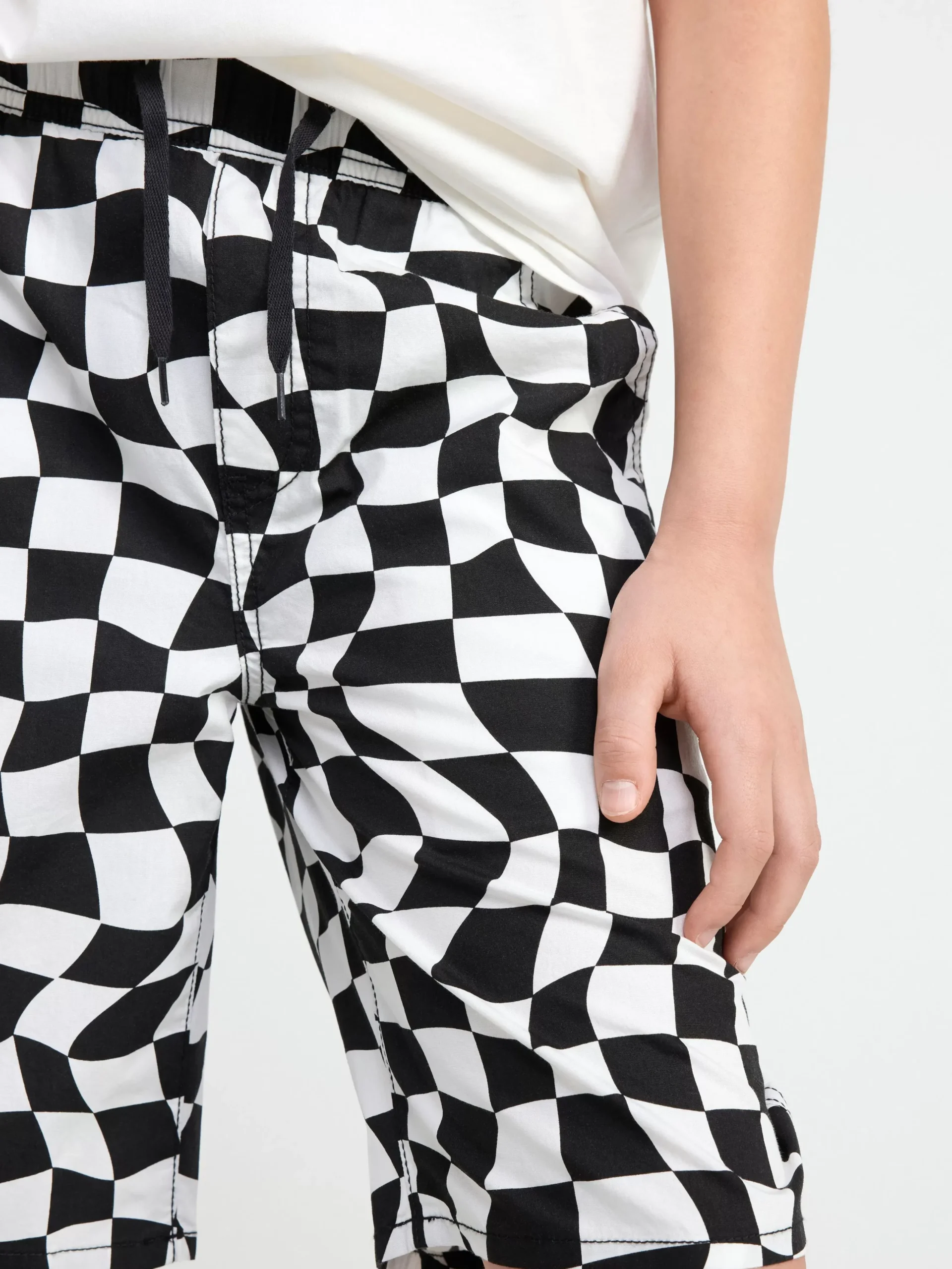 Byxor & Leggings>Lindex Vilgot Shorts Med Normalhog Midja Och Vida, Raka Ben Black