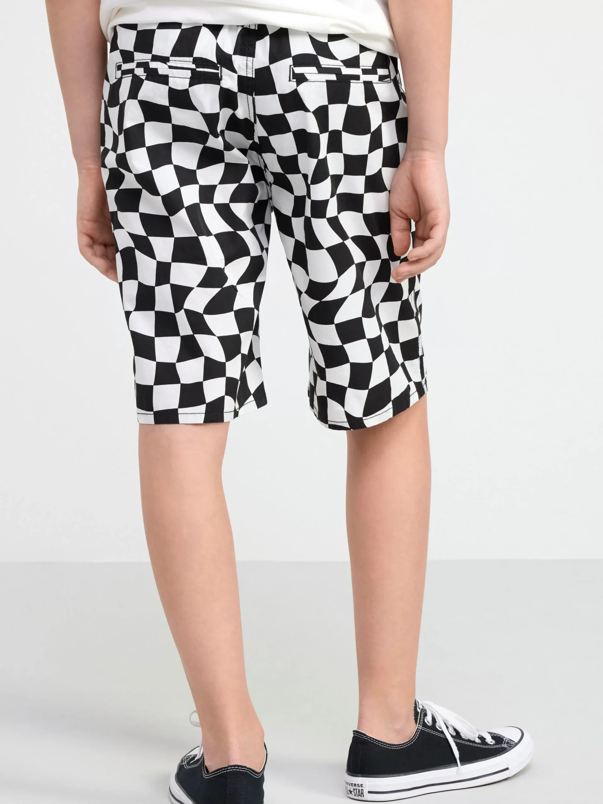 Byxor & Leggings>Lindex Vilgot Shorts Med Normalhog Midja Och Vida, Raka Ben Black