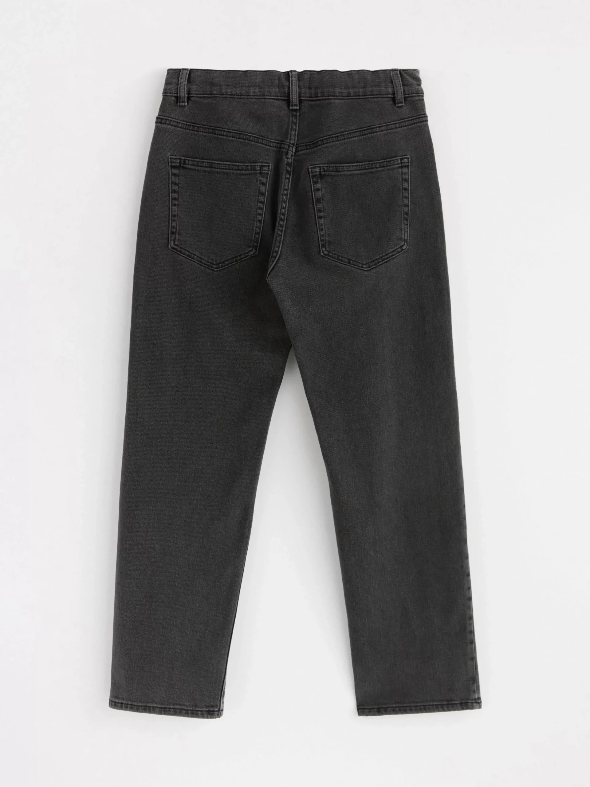 Jeans>Lindex Vilgot Vida, Raka Ben Med Normalhog Midja Black