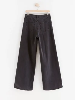 Jeans>Lindex Viola Extra Vida High Waist Jeans Black