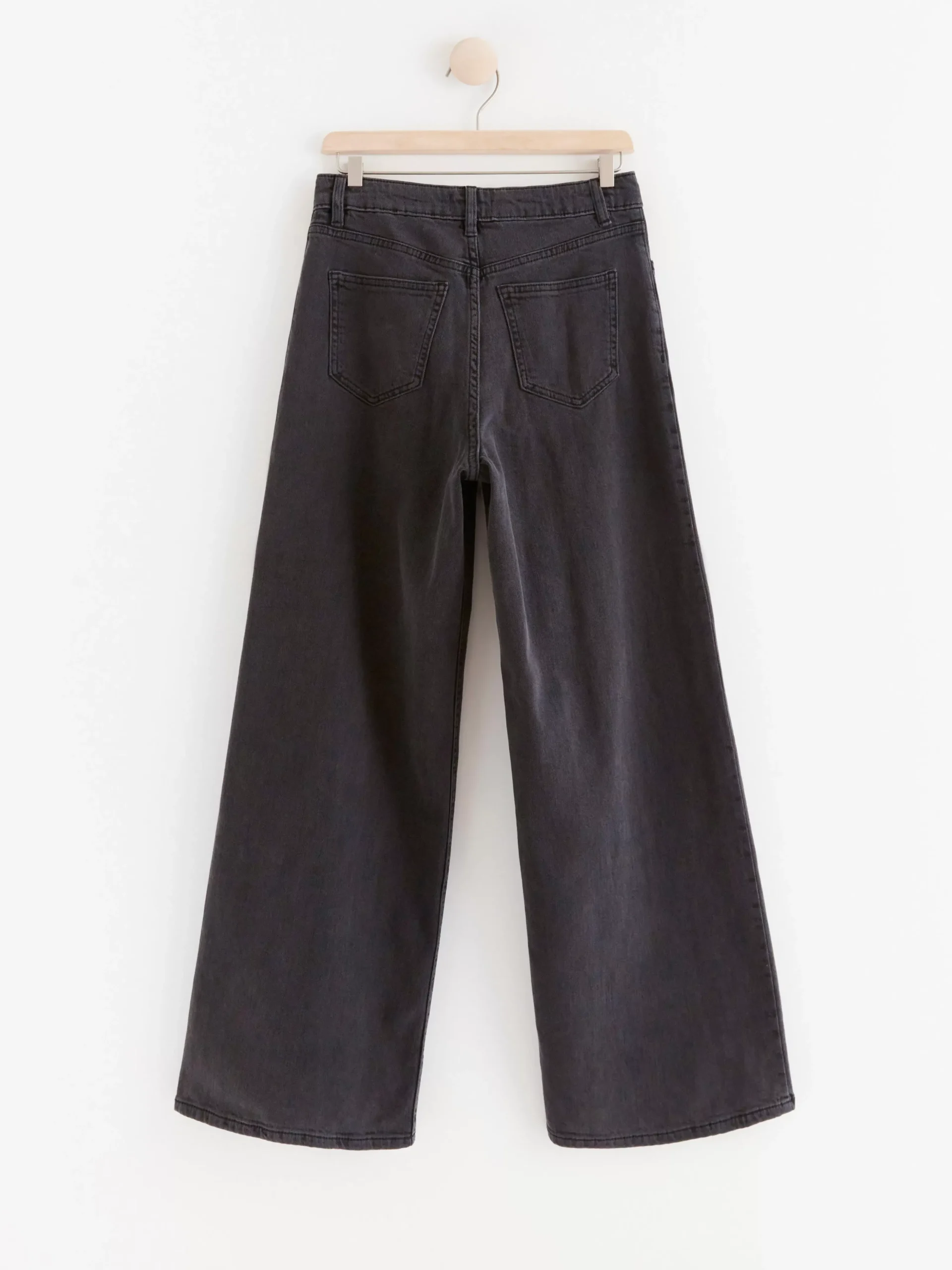 Jeans>Lindex Viola Extra Vida High Waist Jeans Black