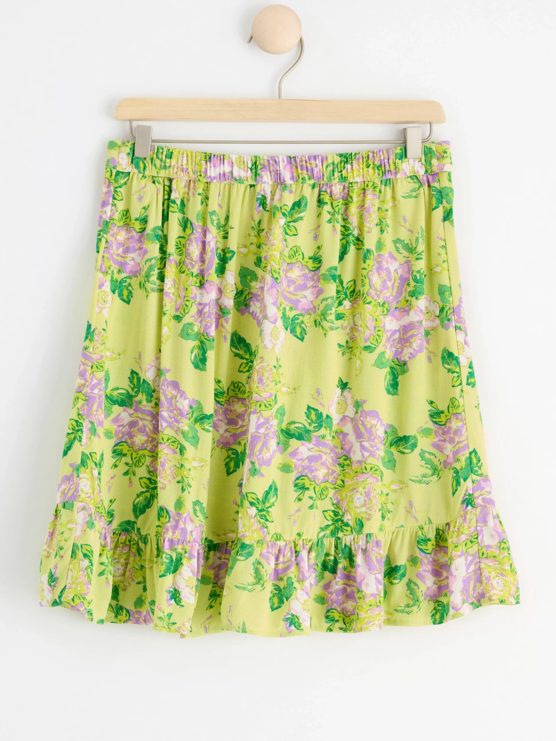 Kjolar>Lindex Volangkjol Light Lime