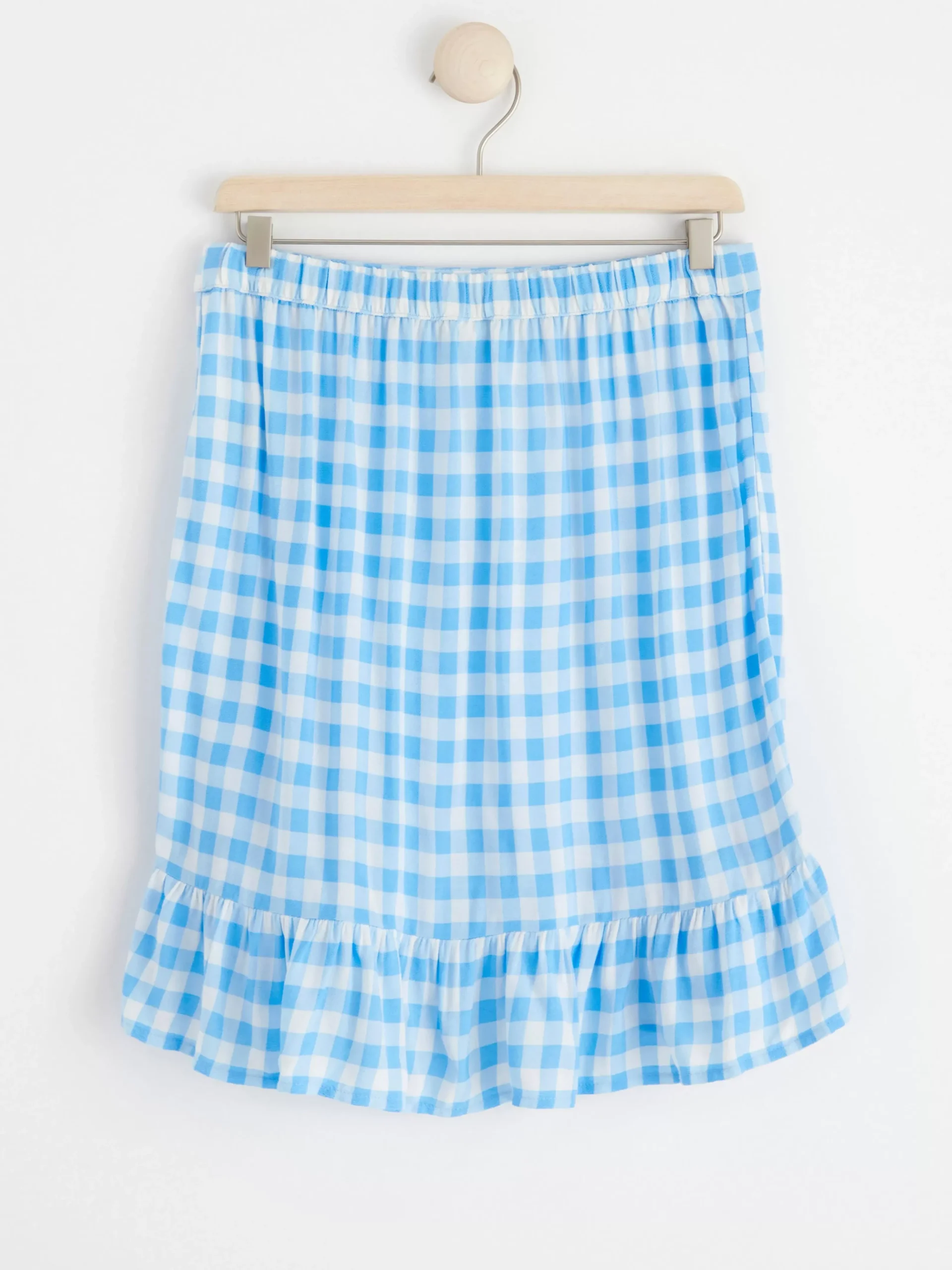 Kjolar>Lindex Volangkjol Light Dusty Blue