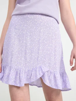 Kjolar>Lindex Volangkjol Light Lilac