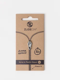 Jeans>Lindex Zlideon Zipper Repair Xs Silver